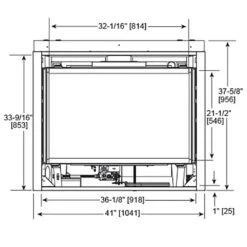 Majestic QUARTZ36IFT Quartz 36-Inch Direct Vent Gas Fireplace 9 Majestic QUARTZ36IFT Quartz 36-Inch Direct Vent Gas Fireplace -Natural Gas Fire Place Store quartz36ift specs a 01 21