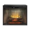 Dimplex Revillusion Electric Fireplace With Weathered Concrete Backer, Front Glass Pane And Plug Kit, 30-Inches
