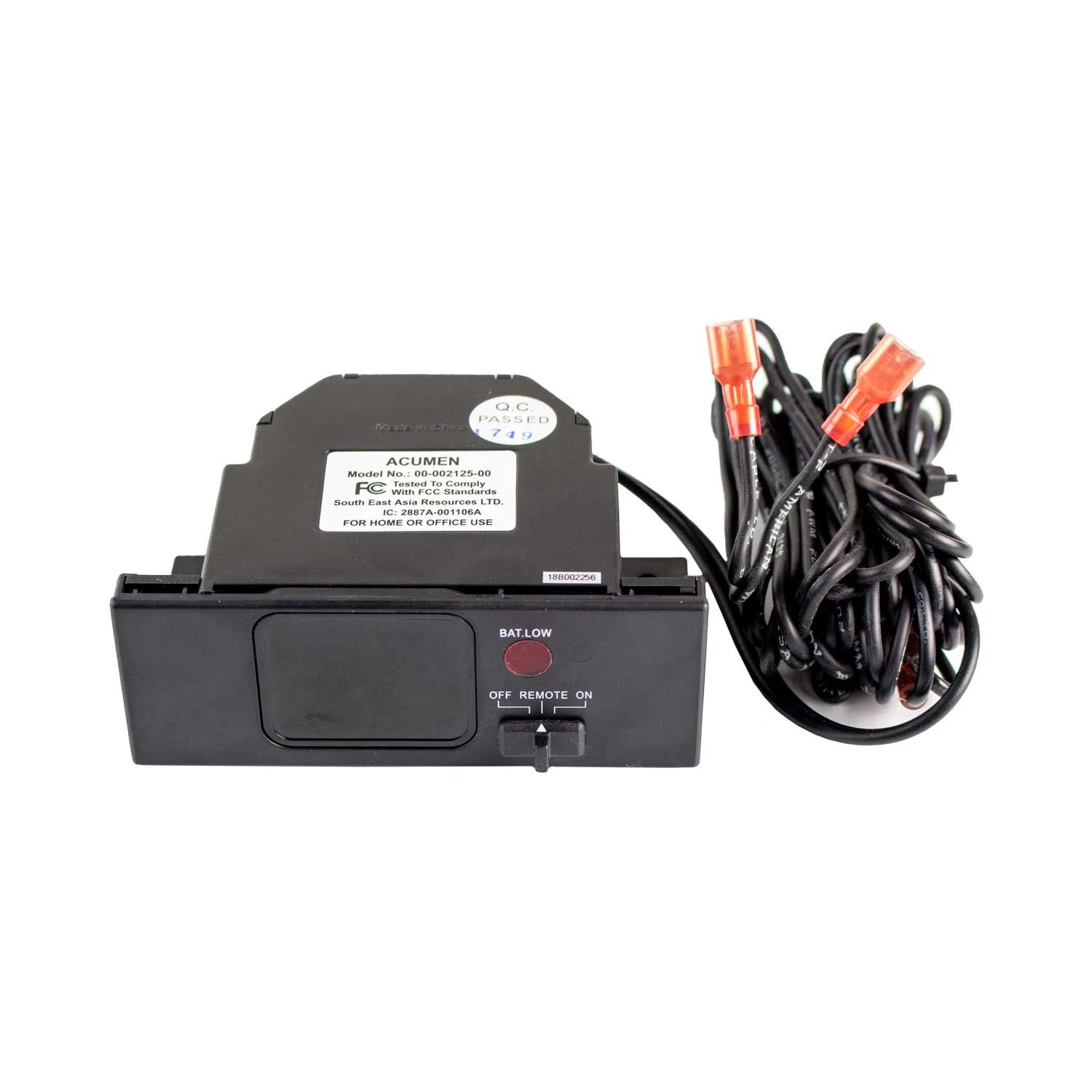 Acumen RCK-IW On/Off Fireplace Remote Control With 9-Foot Wires 5 Acumen RCK-IW On/Off Fireplace Remote Control With 9-Foot Wires - Image 5