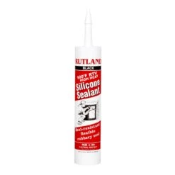Rutland RD-76 500 Degree F RTV High Heat Silicone, 10.3 Oz Cartridge, Black