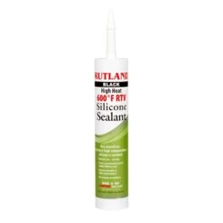 Rutland RD-76B 600 Degree F RTV Silicone Sealant, 10.3 Oz Cartridge, Black