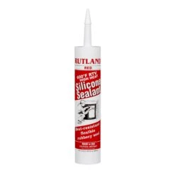 Rutland RD-76R 600 Degree F RTV Silicone Sealant, 10.3 Oz Cartridge, Red