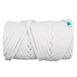 Rutland RD-78LA Spooled White Fiberglass Gasket, 7/8-Inch Diameter, 25 Ft