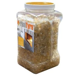 Real Fyre GL-10-F Azuria Fire Glass, 10 Pounds -Natural Gas Fire Place Store real fyre glass jar 11