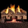 Real Fyre CHGS Charred Gnarled Split Ventless Gas Log Set, ANSI Certified