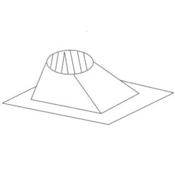 Majestic RF571 7/12 To 12/12 Pitch Roof Flashing