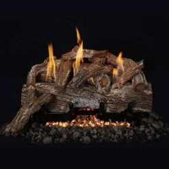 Grand Canyon Red Oak Vent Free Gas Log Set
