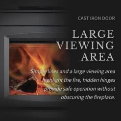 Napoleon S25i S Series Wood Fireplace Insert With Blower -Natural Gas Fire Place Store s25i config feat a 01 22