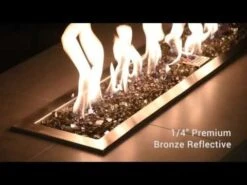 American Fire Glass 1/4-Inch Premium Fire Glass, 10-Pounds, Bronze Reflective 11 American Fire Glass 1/4-Inch Premium Fire Glass, 10-Pounds, Bronze Reflective -Natural Gas Fire Place Store s5l4jOv4z8Y 32