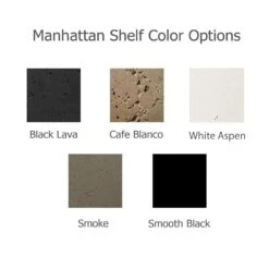 American Fyre Designs Manhattan Outdoor Gas Fireplace -Natural Gas Fire Place Store shelf options a2 03 22