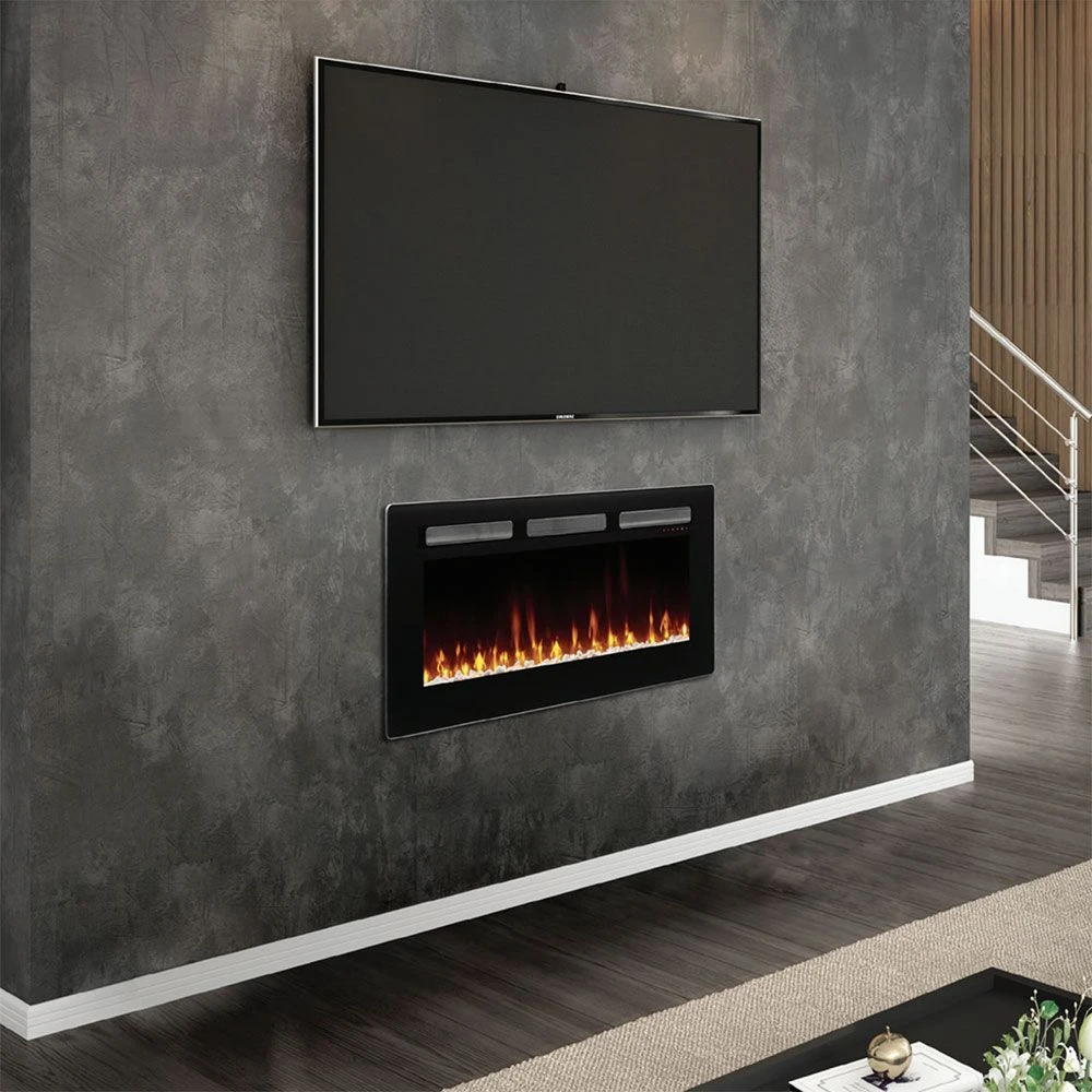 Dimplex SIL48 Sierra Series Wall Mount/Built-In Linear Electric Fireplace, 48-Inch 3 Dimplex SIL48 Sierra Series Wall Mount/Built-In Linear Electric Fireplace, 48-Inch - Image 3