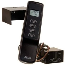 Skytech MRCK TH (SR-1001TH) Thermostat Fireplace Remote Control With Flame Adjustment For Servo Motor Gas Valves