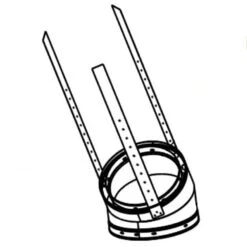 Majestic SL330 30 Degree Elbow Offset And Return Pipe