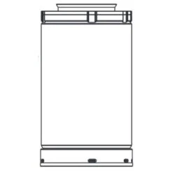 Majestic SLP-FLEX SL Stove Pipe, Flexible Venting