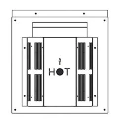 Majestic SLP-FLEX-TRAP Trapezoid Termination Kit With Cap And Wall Thimble