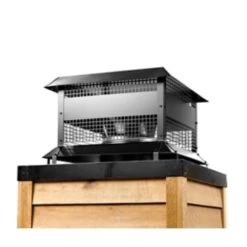 Majestic ST375 Black Square Termination Cap