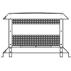 Majestic ST375SS Stainless Steel Termination Cap