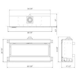Sierra Flame STANFORD-55G-DELUXE 55-Inch Stanford Direct Vent Built-In Linear Gas Fireplace With Fireglass And Rock Media 11 Sierra Flame STANFORD-55G-DELUXE 55-Inch Stanford Direct Vent Built-In Linear Gas Fireplace With Fireglass And Rock Media -Natural Gas Fire Place Store stanford 55 f 11 22