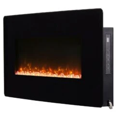 Dimplex SWM3520 Winslow Wall Mount/Tabletop Linear Electric Fireplace, 36-Inch