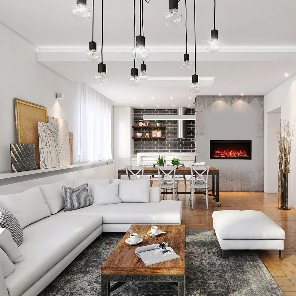 Amantii Symmetry Extra Tall Indoor/Outdoor Built-In Smart Electric Fireplace 2 Amantii Symmetry Extra Tall Indoor/Outdoor Built-In Smart Electric Fireplace - Image 2