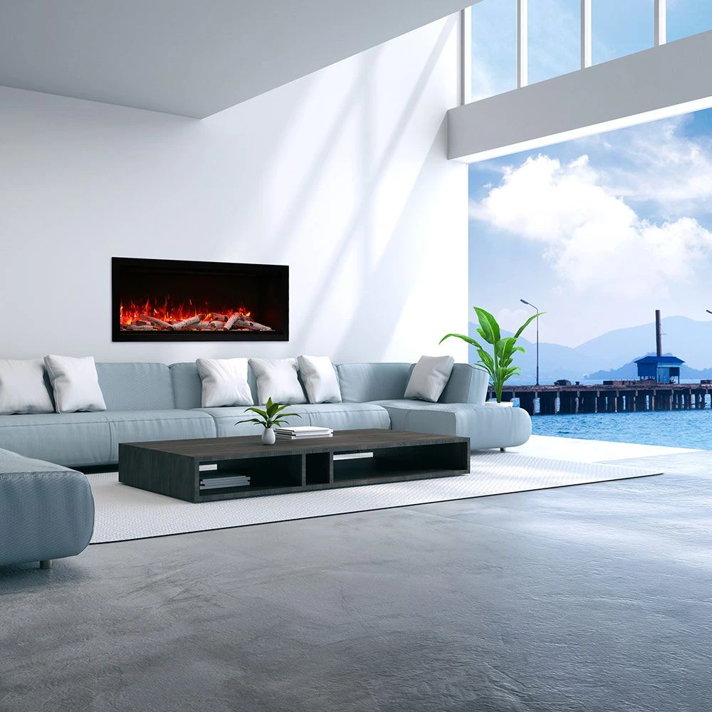 Amantii Symmetry Extra Tall Indoor/Outdoor Built-In Smart Electric Fireplace 3 Amantii Symmetry Extra Tall Indoor/Outdoor Built-In Smart Electric Fireplace - Image 3