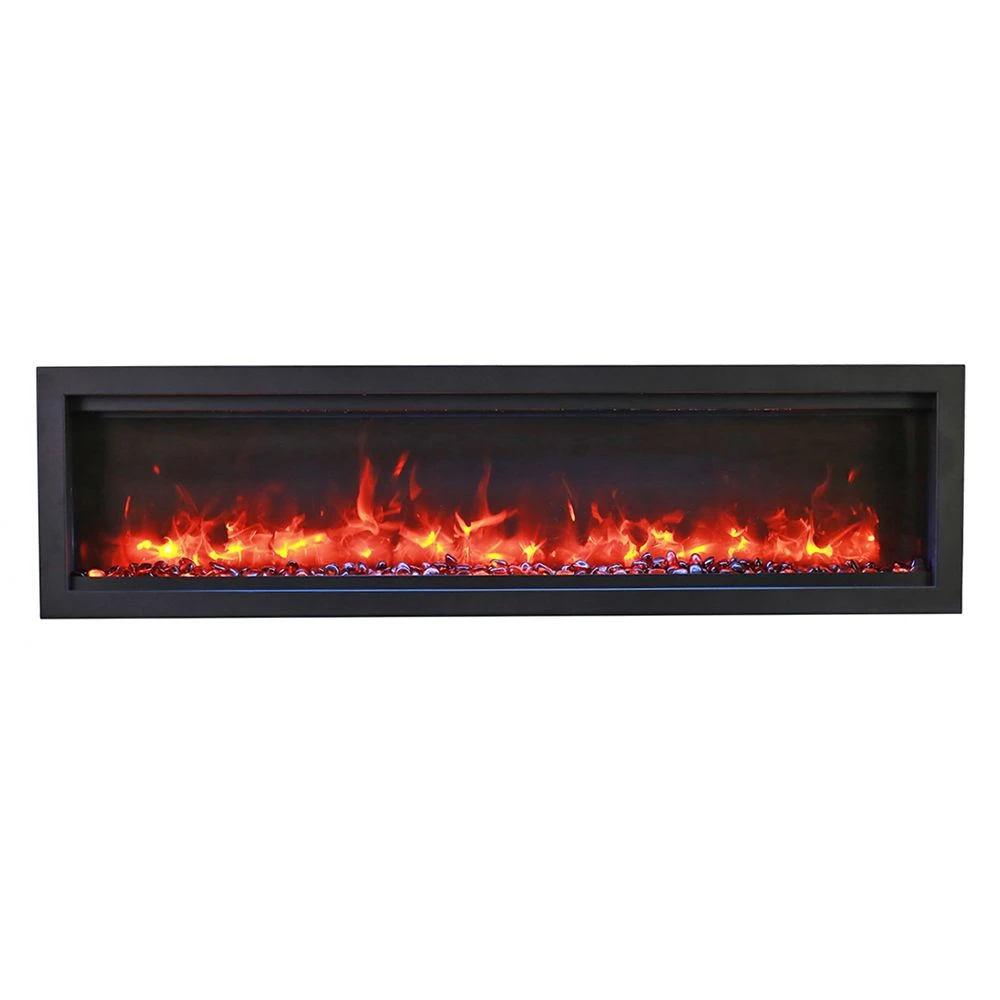 Amantii Symmetry Bespoke 60-Inch Indoor/Outdoor Built-In Smart Electric Fireplace 4 Amantii Symmetry Bespoke 60-Inch Indoor/Outdoor Built-In Smart Electric Fireplace - Image 4