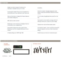 Amantii Symmetry Extra Slim Built-In Smart Electric Fireplace -Natural Gas Fire Place Store sym slim config c 09 21