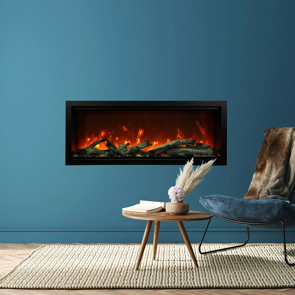 Amantii Symmetry Bespoke Extra Tall 74-Inch Indoor/Outdoor Built-In Smart Electric Fireplace 3 Amantii Symmetry Bespoke Extra Tall 74-Inch Indoor/Outdoor Built-In Smart Electric Fireplace - Image 3