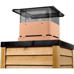 Majestic TCT375 8-Inch Terra Cotta Vertical Termination Cap