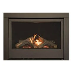 Sierra Flame THOMPSON-36-DELUXE 36-Inch Thompson Deluxe Direct Vent Built-In Gas Fireplace With Log Set