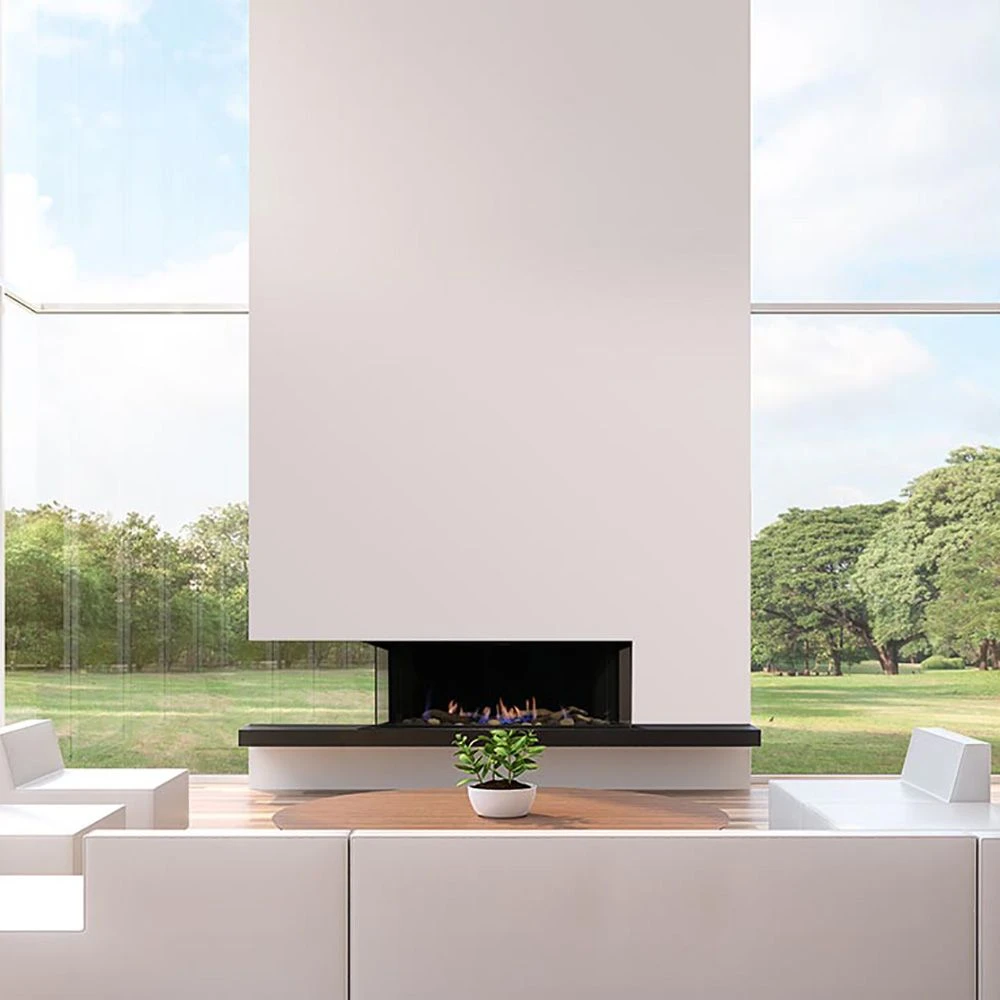 Sierra Flame TOSCANA-48 48-Inch Toscana 3-Sided Direct Vent Built-In Linear Gas Fireplace 2 Sierra Flame TOSCANA-48 48-Inch Toscana 3-Sided Direct Vent Built-In Linear Gas Fireplace - Image 2