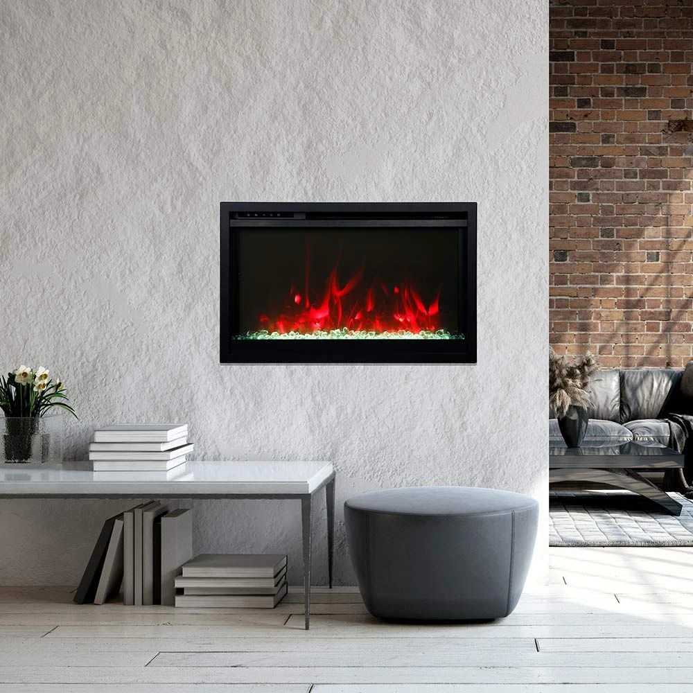 Amantii Traditional Extra Slim Built-In Smart Smart Electric Fireplace 3 Amantii Traditional Extra Slim Built-In Smart Smart Electric Fireplace - Image 3