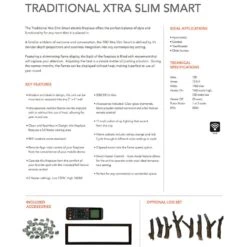 Amantii Traditional Extra Slim Built-In Smart Smart Electric Fireplace 8 Amantii Traditional Extra Slim Built-In Smart Smart Electric Fireplace -Natural Gas Fire Place Store trd 26 xs g 08 23