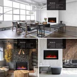 Amantii Traditional Extra Slim Built-In Smart Smart Electric Fireplace 9 Amantii Traditional Extra Slim Built-In Smart Smart Electric Fireplace -Natural Gas Fire Place Store trd 26 xs h 08 23