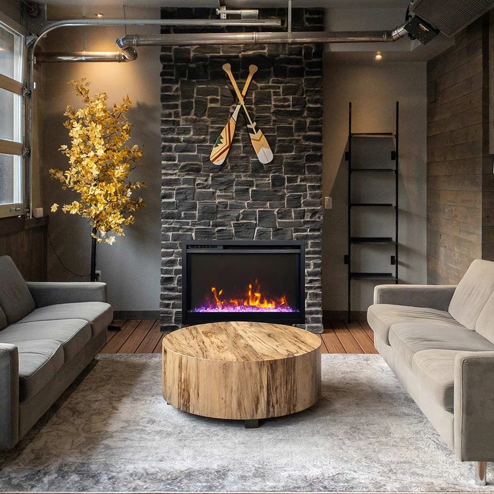 Amantii Traditional Extra Slim Built-In Smart Smart Electric Fireplace 1 Amantii Traditional Extra Slim Built-In Smart Smart Electric Fireplace