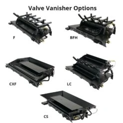 Rasmussen EPR-Kit Evening Prestige Series Complete Fireplace Log Set -Natural Gas Fire Place Store valve vanisher options