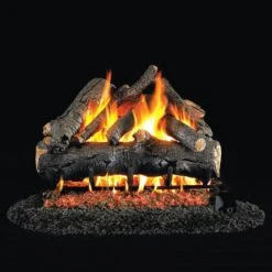 Real Fyre AO American Oak Vented Gas Log Set, ANSI Certified