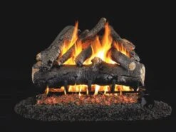 Real Fyre AO American Oak Vented Gas Log Set