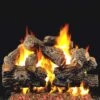 Real Fyre CHB Charred Royal English Oak Vented Gas Log Set, ANSI Certified