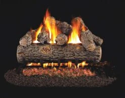 Real Fyre RDP Golden Oak Designer Plus Vented Gas Log Set
