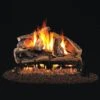 Real Fyre RRSO Rugged Split Oak Vented Gas Log Set, Stainless Steel, ANSI Certified