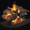 Real Fyre CHAO-2 Charred American Oak Vented Gas Log Set, Double Sided, ANSI Certified