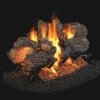 Real Fyre CHD-2 Charred Oak Vented Gas Log Set, Double Sided, ANSI Certified