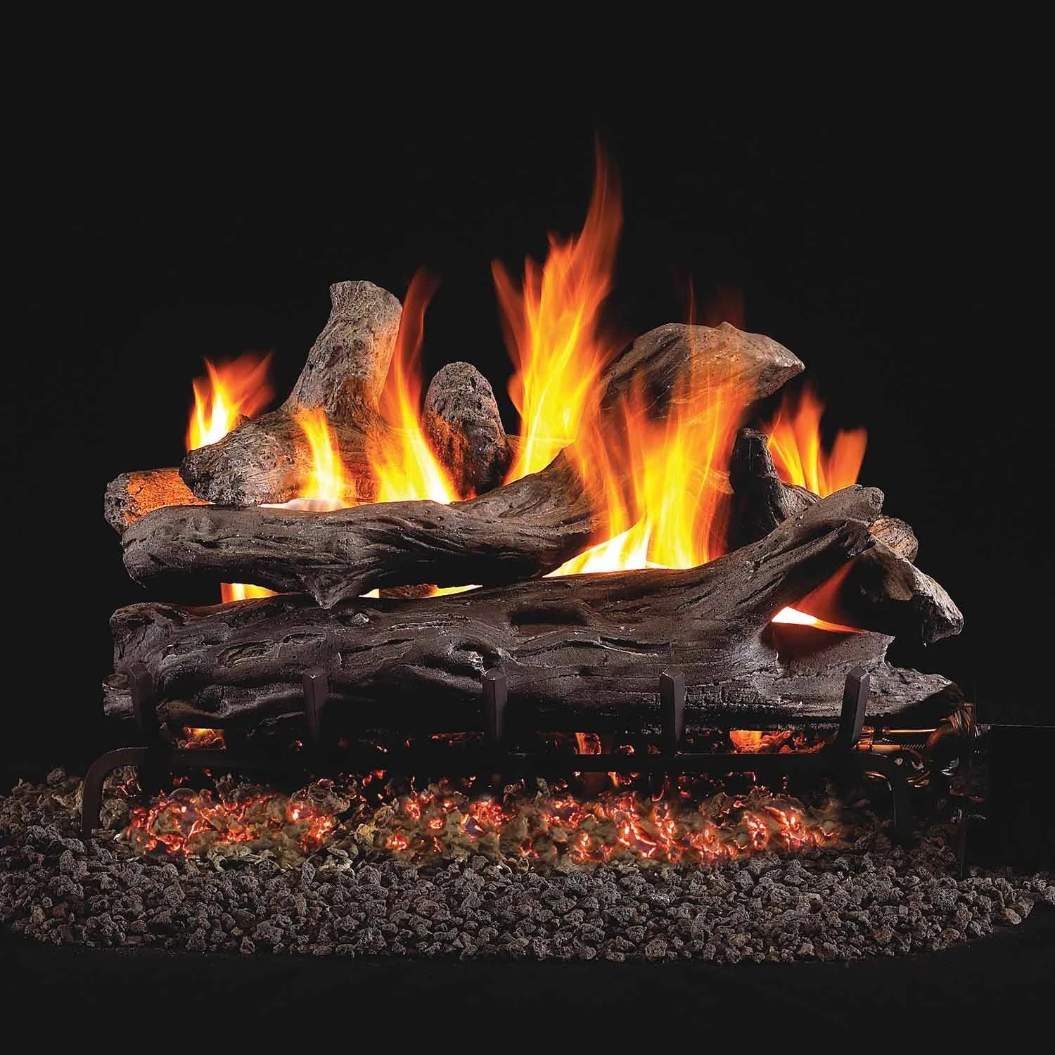 Real Fyre CDR-2 Coastal Driftwood Vented Gas Log Set, Double Sided 1 Real Fyre CDR-2 Coastal Driftwood Vented Gas Log Set, Double Sided
