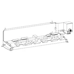 Empire White Mountain Hearth LSxxRSV-Kit Sassafrass Vented Refractory Complete Fireplace Log Set 5 Empire White Mountain Hearth LSxxRSV-Kit Sassafrass Vented Refractory Complete Fireplace Log Set -Natural Gas Fire Place Store vented slope glaze burner 4