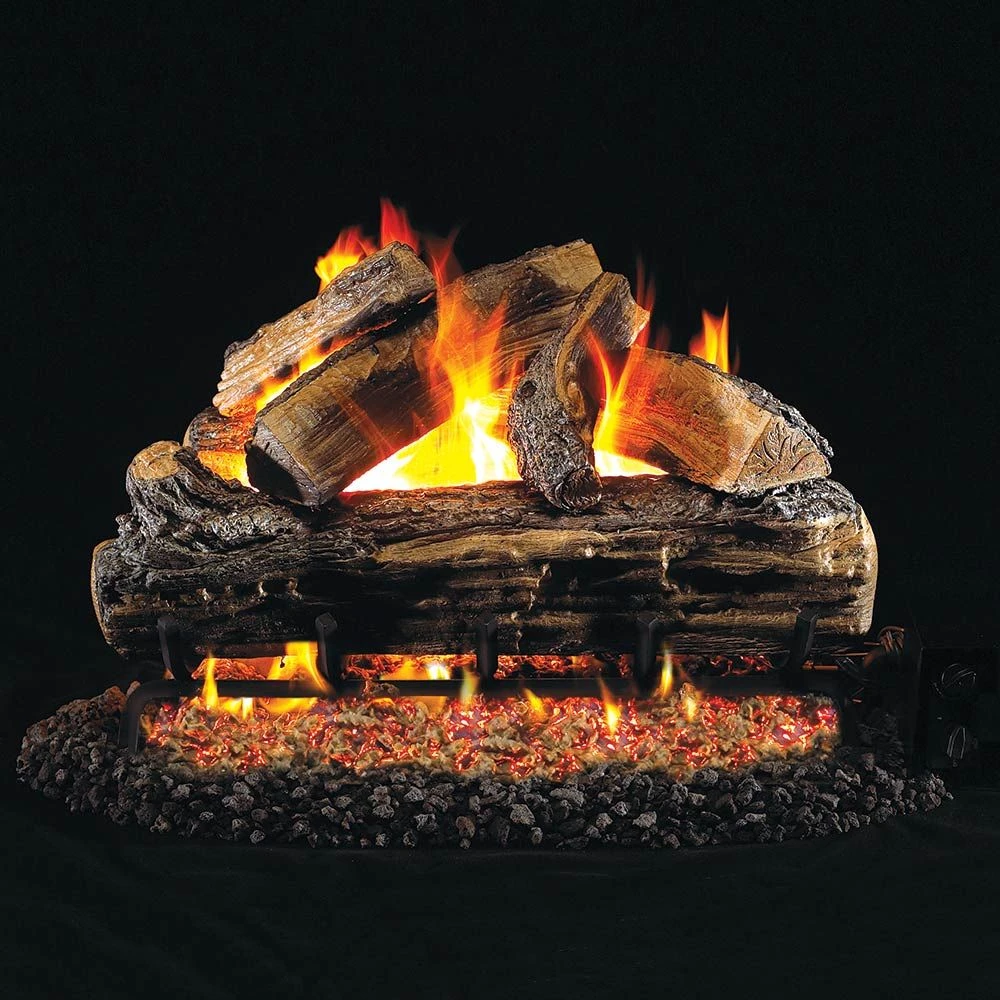 Real Fyre S Split Oak Vented Gas Log Set, ANSI Certified 1 Real Fyre S Split Oak Vented Gas Log Set, ANSI Certified
