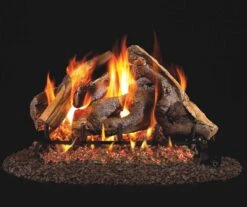 Real Fyre WS Woodstack Vented Gas Log Set