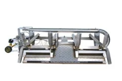 Real Fyre CHAS Charred Aged Split Ventless Gas Log Set, Stainless Steel, ANSI Certified -Natural Gas Fire Place Store vf g10 ss 4