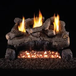 Real Fyre EFV Evening Fyre Ventless Gas Log Set, ANSI Certified