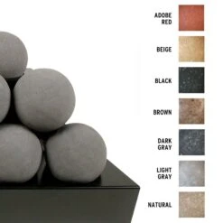 Rasmussen DF-AFB24-B Alterna Ventless FireBalls See-Thru 24-Inch Burner Kit